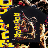Hou Rodeo Yellow Text
